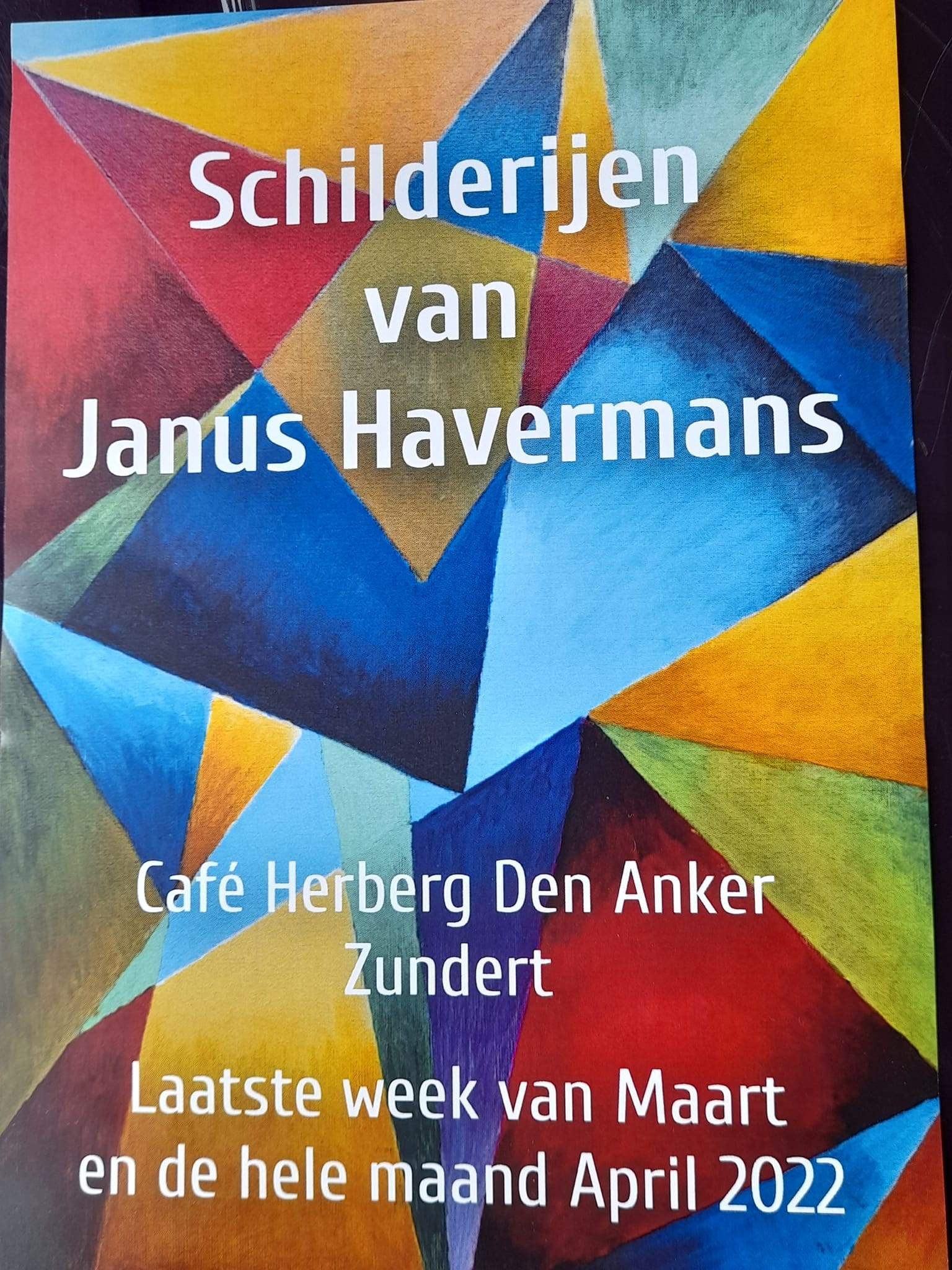 Schilderijen van Janus Havermans, bij Cafe Herberg den Anker