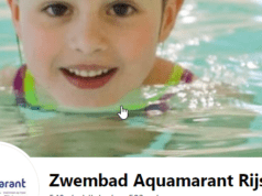 Zomerrooster zwembad Aquamarant