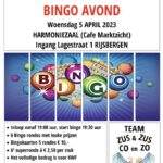 Bingo Team Zus & Zus, Co en Zo tbv Alpe d' Huzes