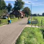 Foto buurtschap midden tiggelt