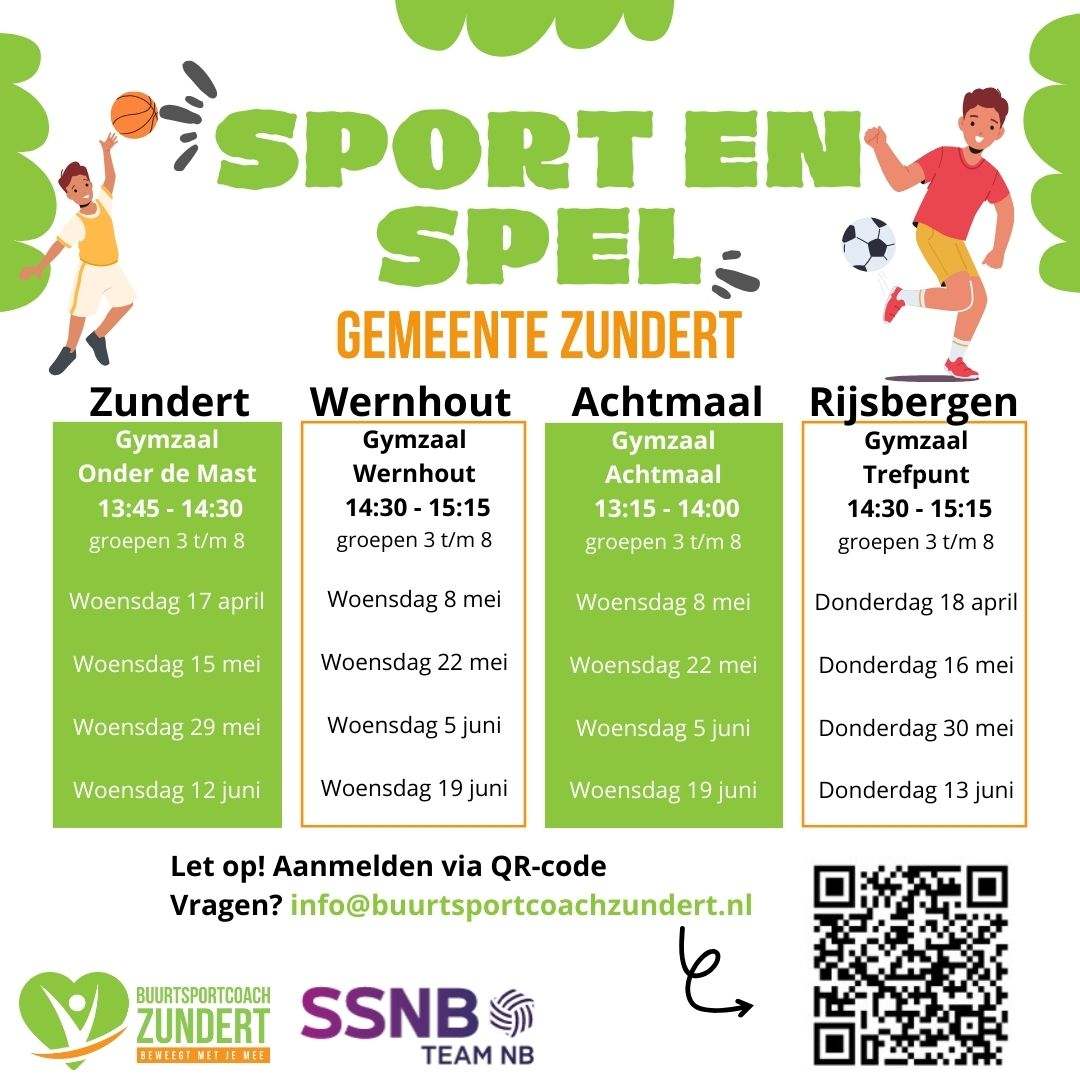 Sport en Spel gemeente Zundert