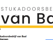 Vakantiesluiting Stukadoorsbedrijf van Baal Rijsbergen