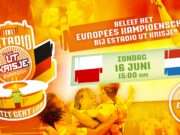 Oranje trapt het EK voetbal af