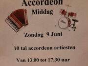 Accoredeonmiddag ’t Boomke – 9 juni