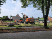 Werkzaamheden begonnen bij het oude wit gele kruis gebouw