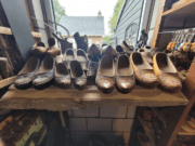 Bezoek aan het klompenmakersmuseum aan het Schuitvaartjaagpad in Etten-Leur