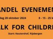 Wandelevenement, let the children play.