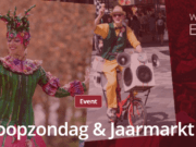 Koopzondag en jaarmarkt, winkelcentrum Etten-Leur