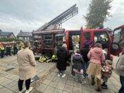 Brandweerpost Zundert deze ochtend op Achtmaal.