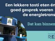 Een lekkere tosti en een goed gesprek over de energietransitie?