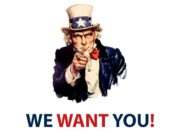 We Want You