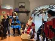 Kinderboerderij de Leijhoeve, de Sint komt op bezoek