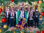 Prins carnaval op ziekenbezoek