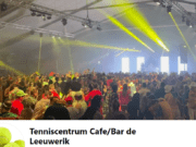 Tenniscentrum cafe/bar de Leeuwerik Zundert, optreden Boamus gaat niet door