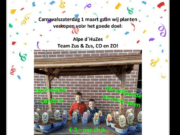 Carnavalszaterdag 1 maart gaan wij planten verkopen!