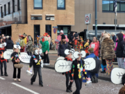 De Rijsbergse Vlieger(n)dagen waren te zien in de kinderoptocht