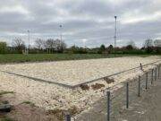 Hervatting werkzaamheden aanleg padelbanen Rijsbergen