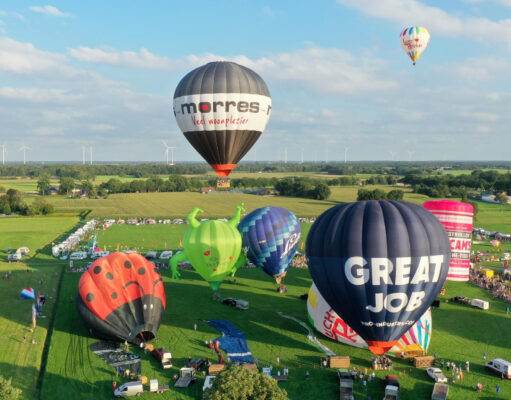 Vaar mee tijdens het Ballonspektakel in Rijsbergen