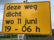N263 11 juni afgesloten