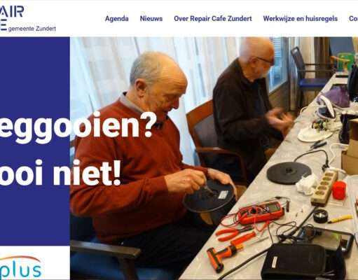 Repair Cafe Zundert bij het Nonnekeshof in Zundert