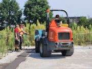 Werkzaamheden herstart voor de padelbanen bij RTC.