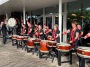 Tomodachi Taiko op de Kunstroute in Galder-Strijbeek