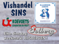 Elke Dinsdag weekmarkt in Rijsbergen