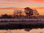 Zo begon de vroege ochtendwandeling….