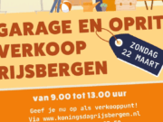 OranjecomitƩ organiseert: Garage-/opritverkoop