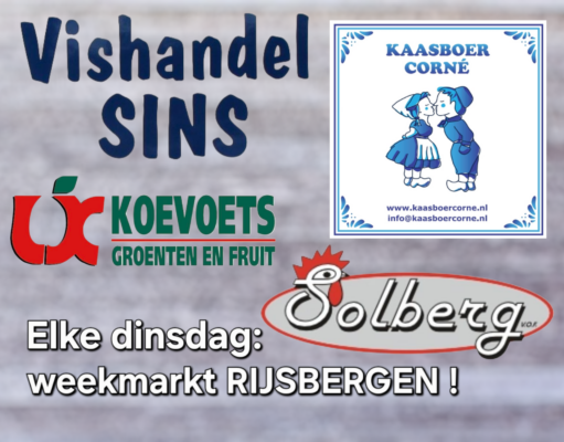 Weekmarkt Rijsbergen