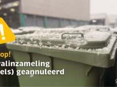 Afvalinzameling (deels) geannuleerd door extreme weersomstandigheden