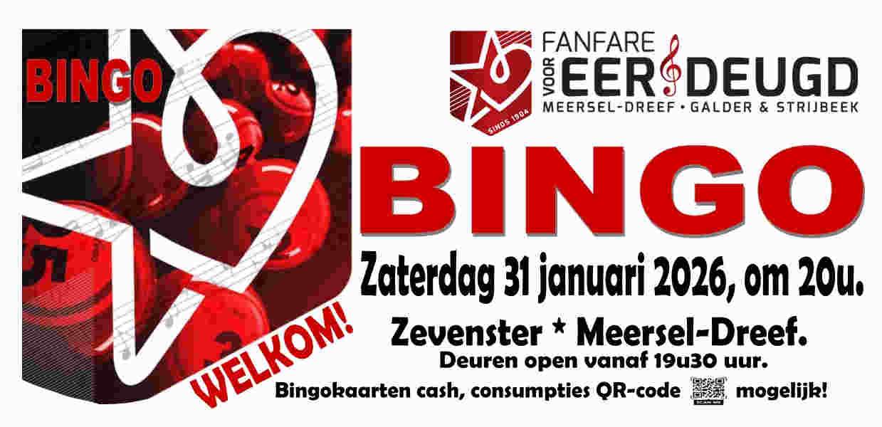 Bingo Fanfare voor eer en Deugd