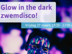 Glow in the dark Zwemdisco!