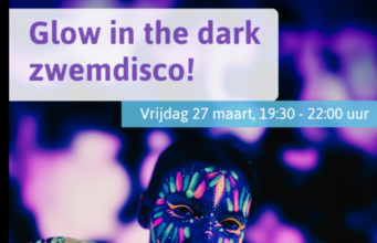 Glow in the dark Zwemdisco!