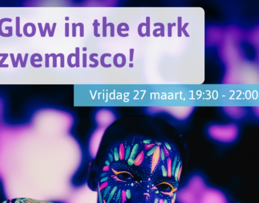 Glow in the dark Zwemdisco!