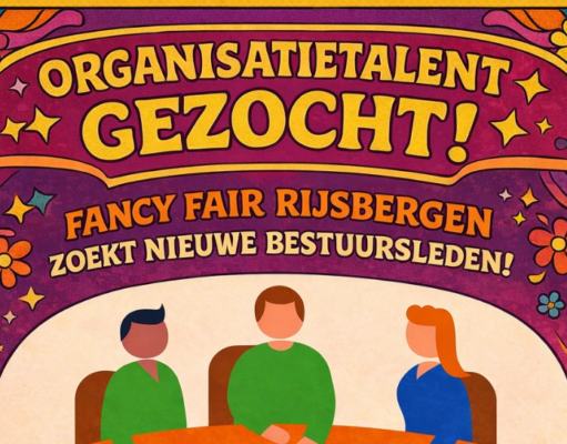 Fancy Fair Rijsbergen: organisatietalent gezocht
