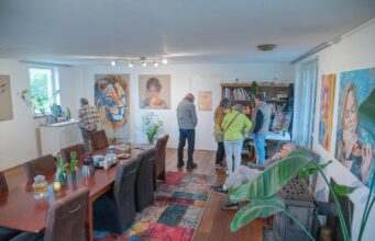 Open Atelier Rijsbergen trekt volop bekijks.