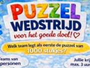 Puzzel wedstrijd voor het goede doel
