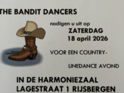 The bandit dancers nodigen u uit: