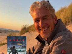 Thrillerschrijver René Molenaar vertelt in de bieb in Rijsbergen over zijn eerste thriller ‘Ambla’