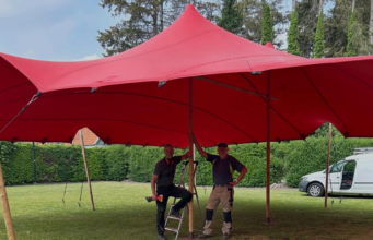 De Tent staat weer !