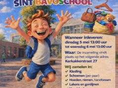 Kledinginzameling Sint Bavo Basisschool Rijsbergen