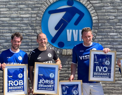 VVR zondag 3 neemt afscheid van vertrouwde gezichten.