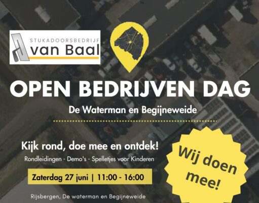 Open Bedrijven dag de Waterman en Begijneweide