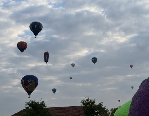 Mooie avond bij het SKY ballonfestival in Tilburg