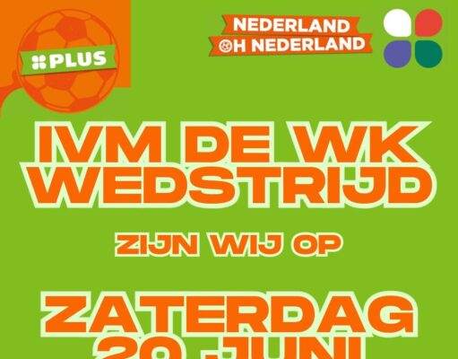 Aangepaste openingstijden