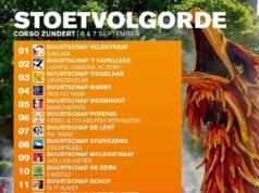 Stoetvolgorde Corso Zundert