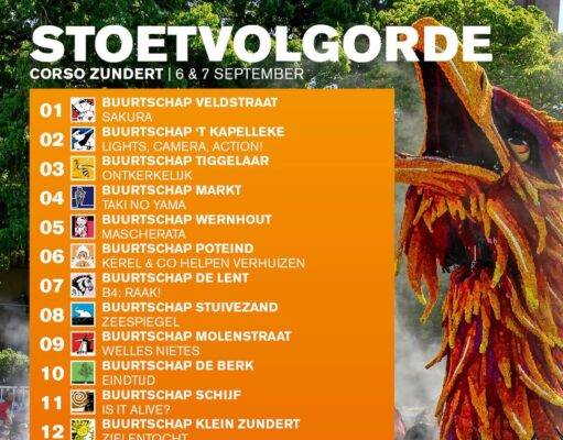 Stoetvolgorde Corso Zundert