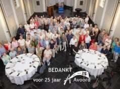 Gepensioneerde collega’s die in de afgelopen 25 jaar hebben bijgedragen aan Avoord