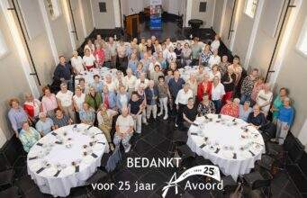 Gepensioneerde collega’s die in de afgelopen 25 jaar hebben bijgedragen aan Avoord